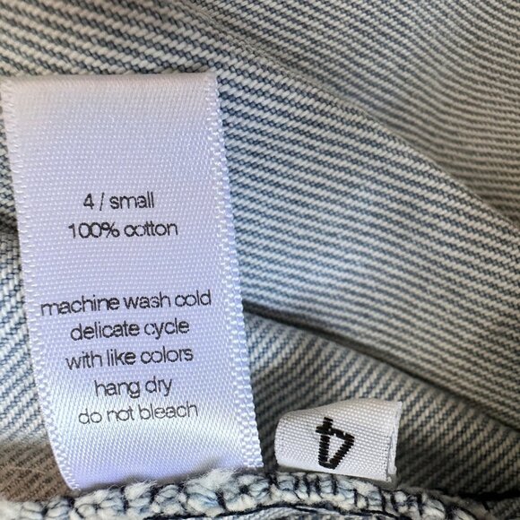 Women's SELVA NEGRA Size S Lucille Jacket, Sea Salt Pockets Ruffle $300 - Picture 11 of 16